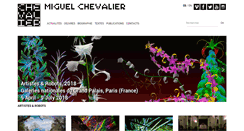 Desktop Screenshot of miguel-chevalier.com