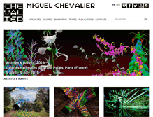 Tablet Screenshot of miguel-chevalier.com
